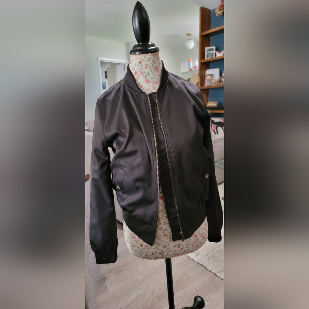 Hippie Rose Black Jacket Size Small